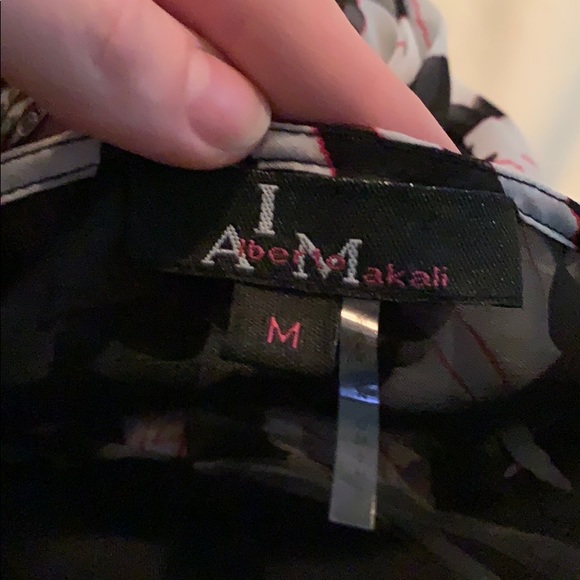 Layer floral cocktail dress w/ draping & 1” straps - Picture 6 of 6